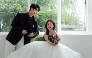 不跟风的婚纱照·清新文艺的浪漫韩系好甜|