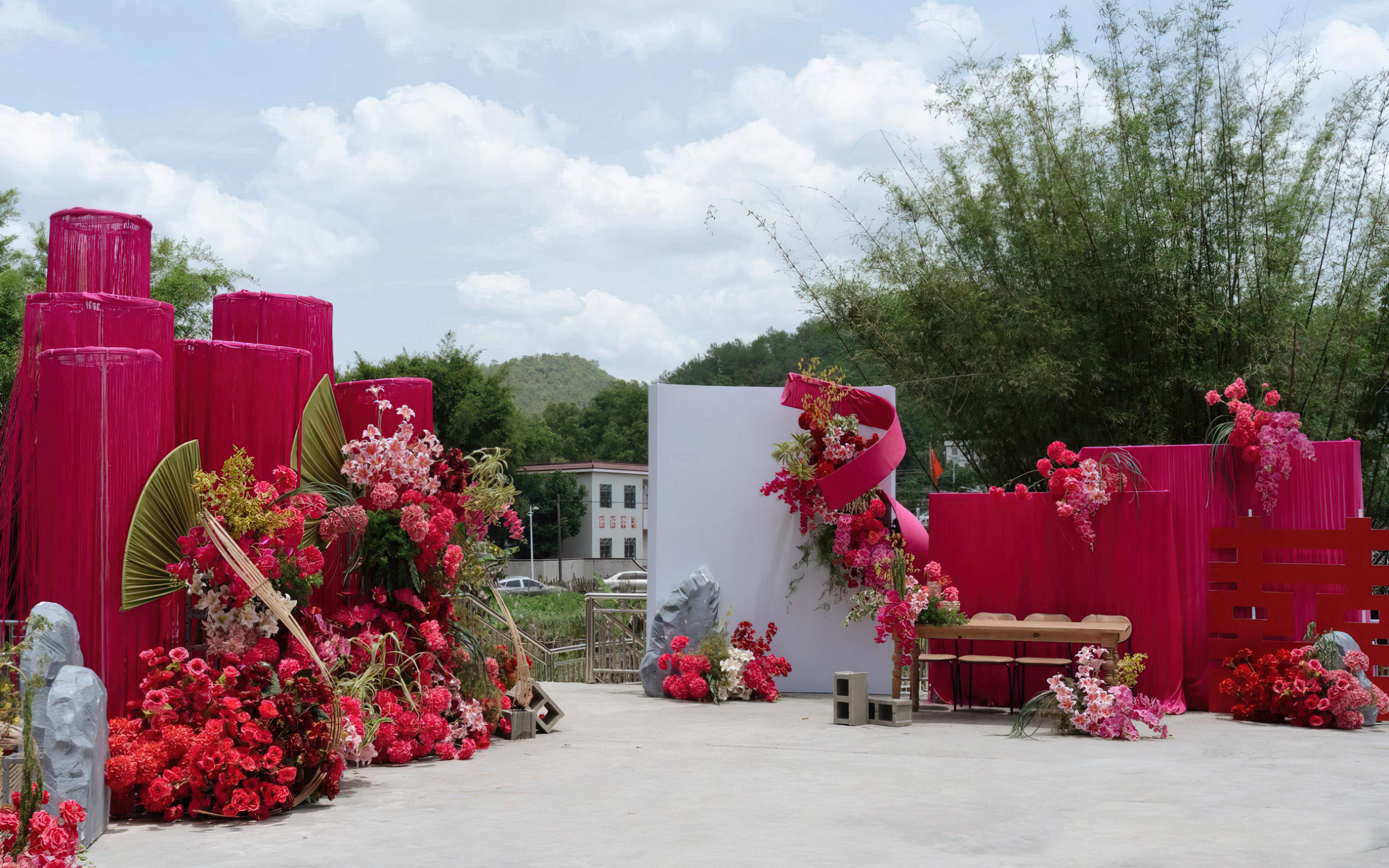 知禧婚礼打造温馨农村结婚场景