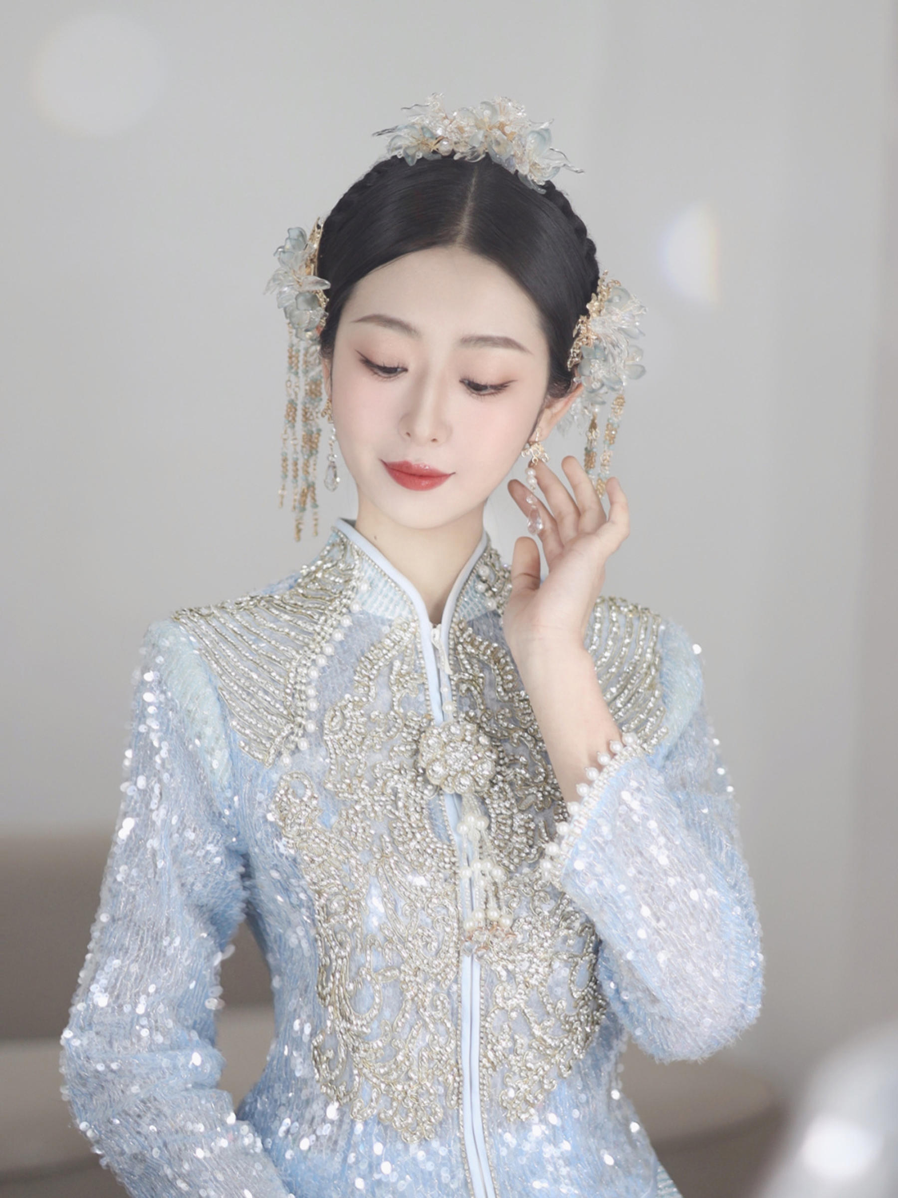 【倾城纪婚礼跟妆】    早妆秀禾造型