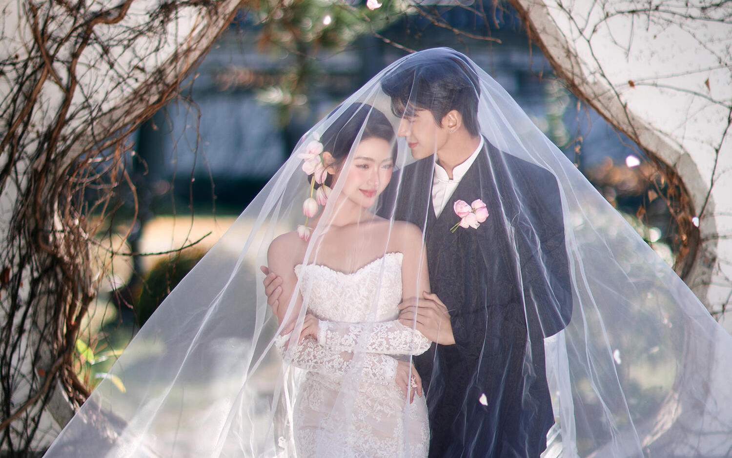 【古摄影婚纱】中式园林风