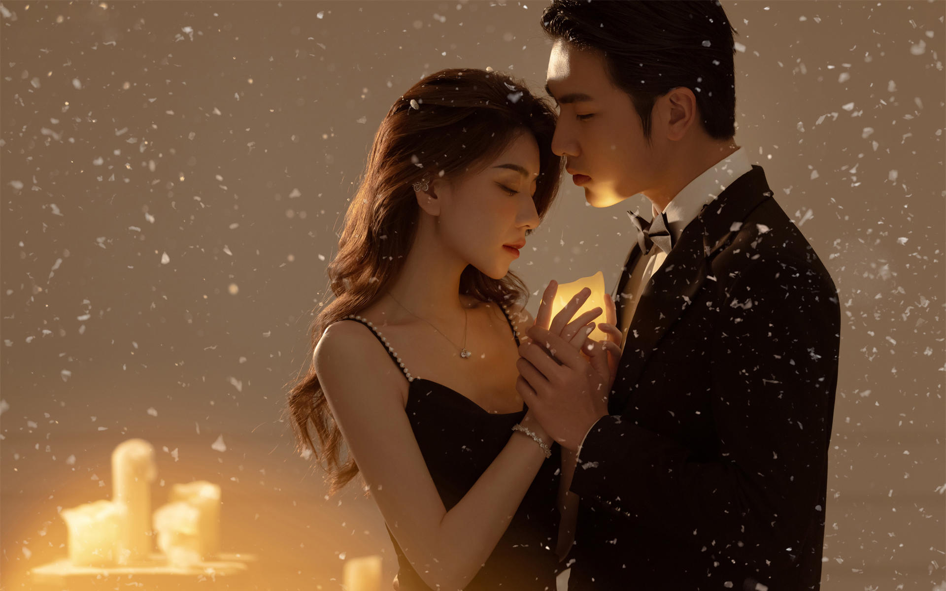 韩式光影高级氛围感