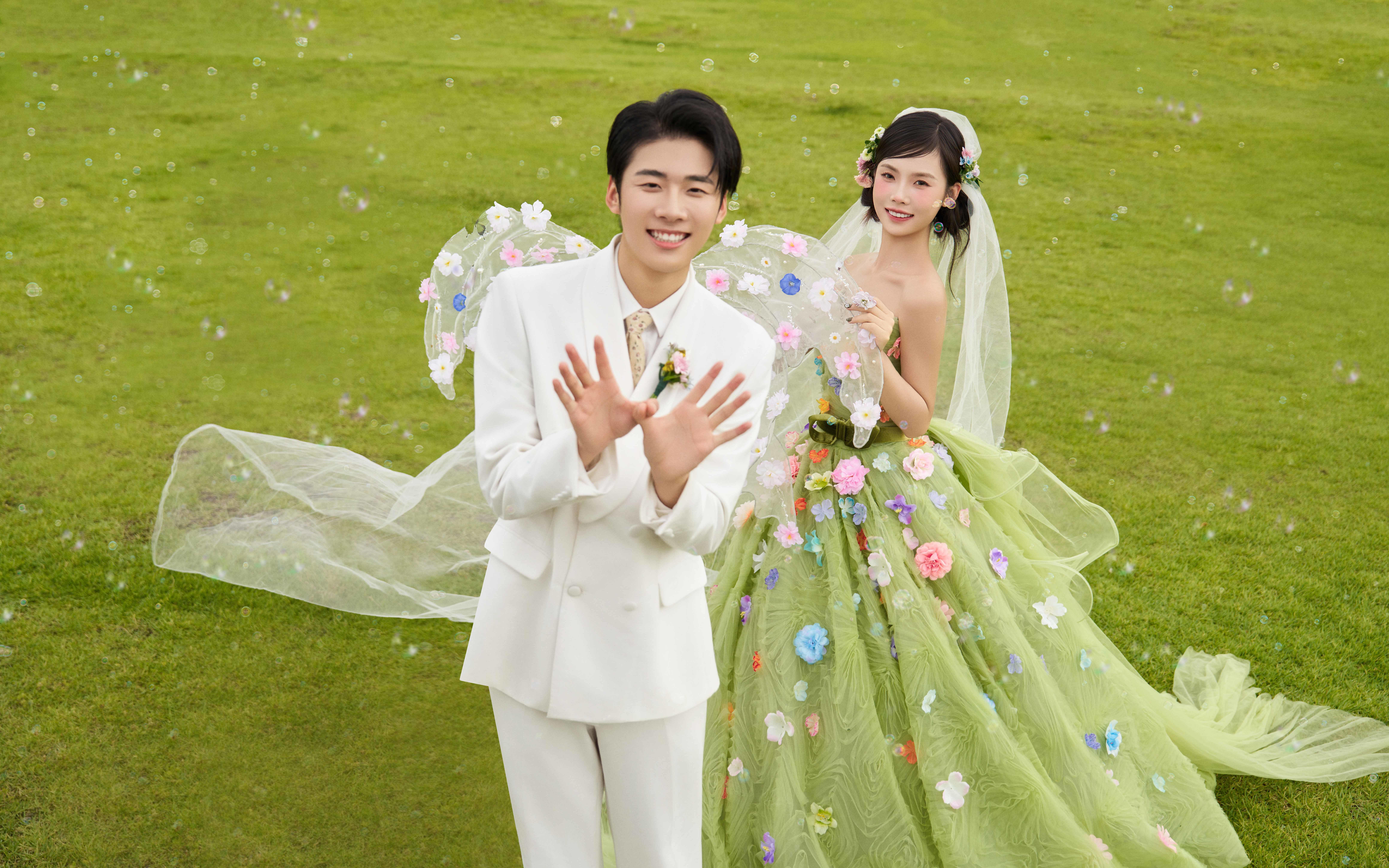淄博婚纱照 | 把绿野仙踪穿在身上精灵婚纱照🍃