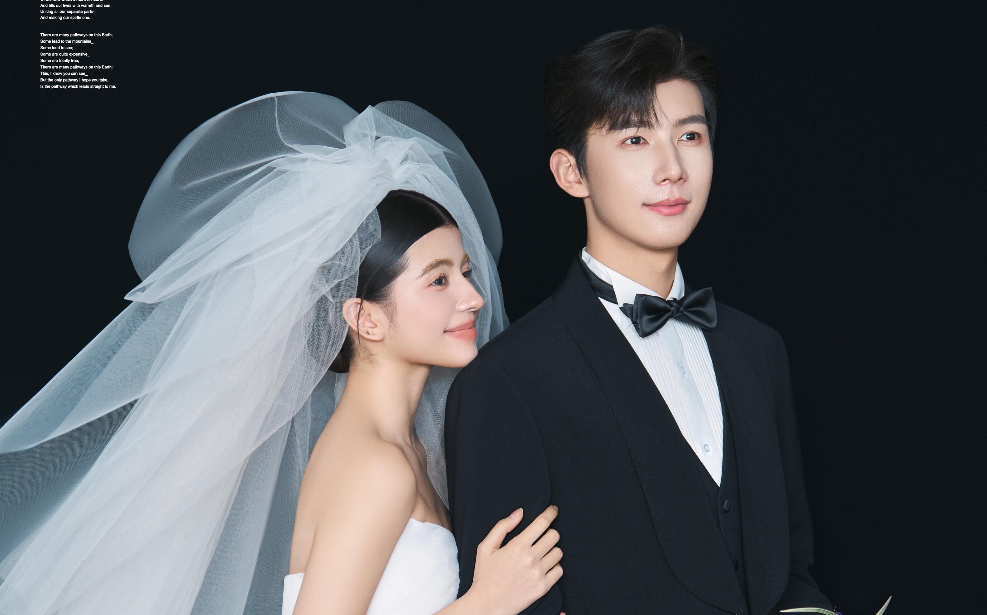 简约即永恒的主纱婚纱照