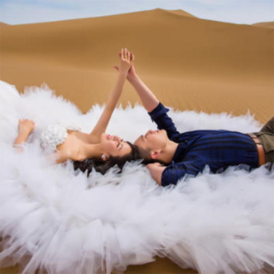 AM爱慕合影浩瀚沙漠旅拍客片分享