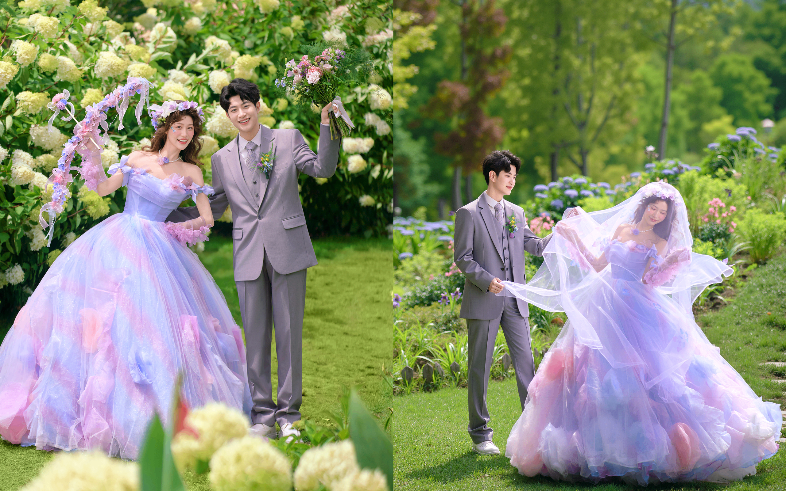 【風(fēng)嶼來信】在大理拍出了紫色浪漫婚紗照美哭