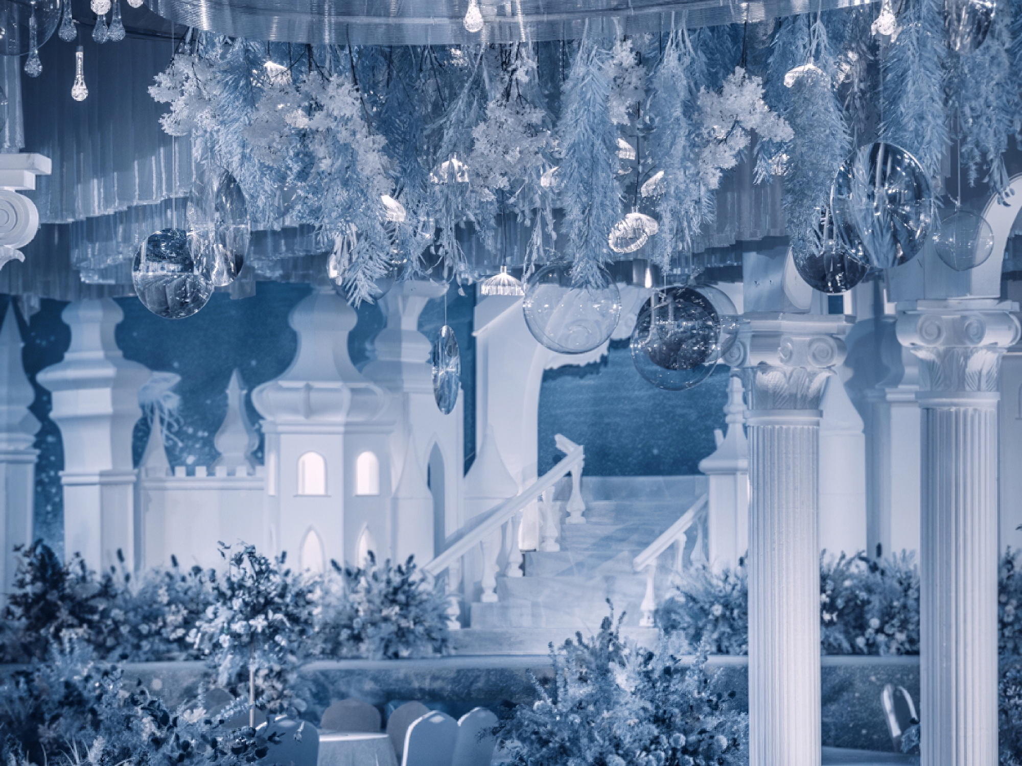 【秋季爆款】大气海洋蓝色系奢华高贵典雅