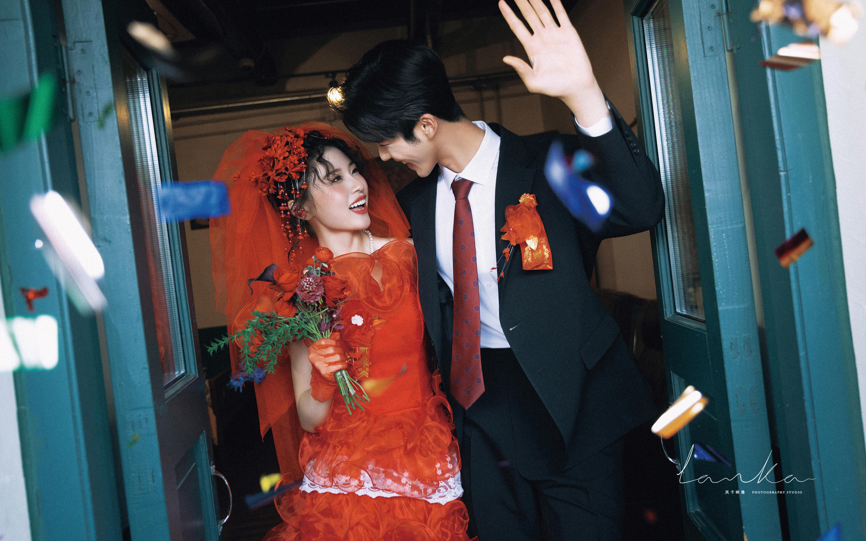 【岚卡映像】复古港风喜嫁风