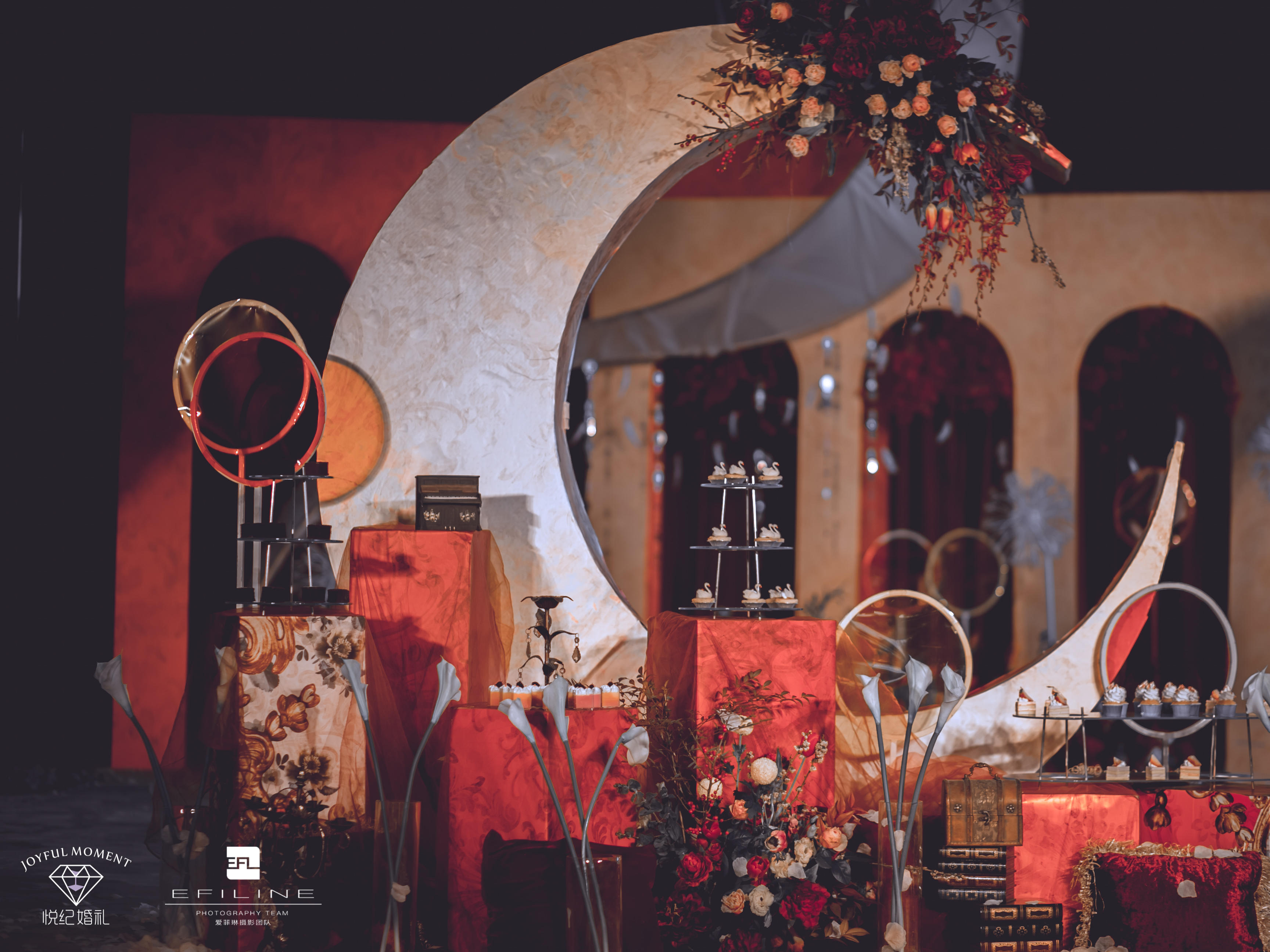 【欧式红金大气婚礼】年度优质商家「绿城喜来登」