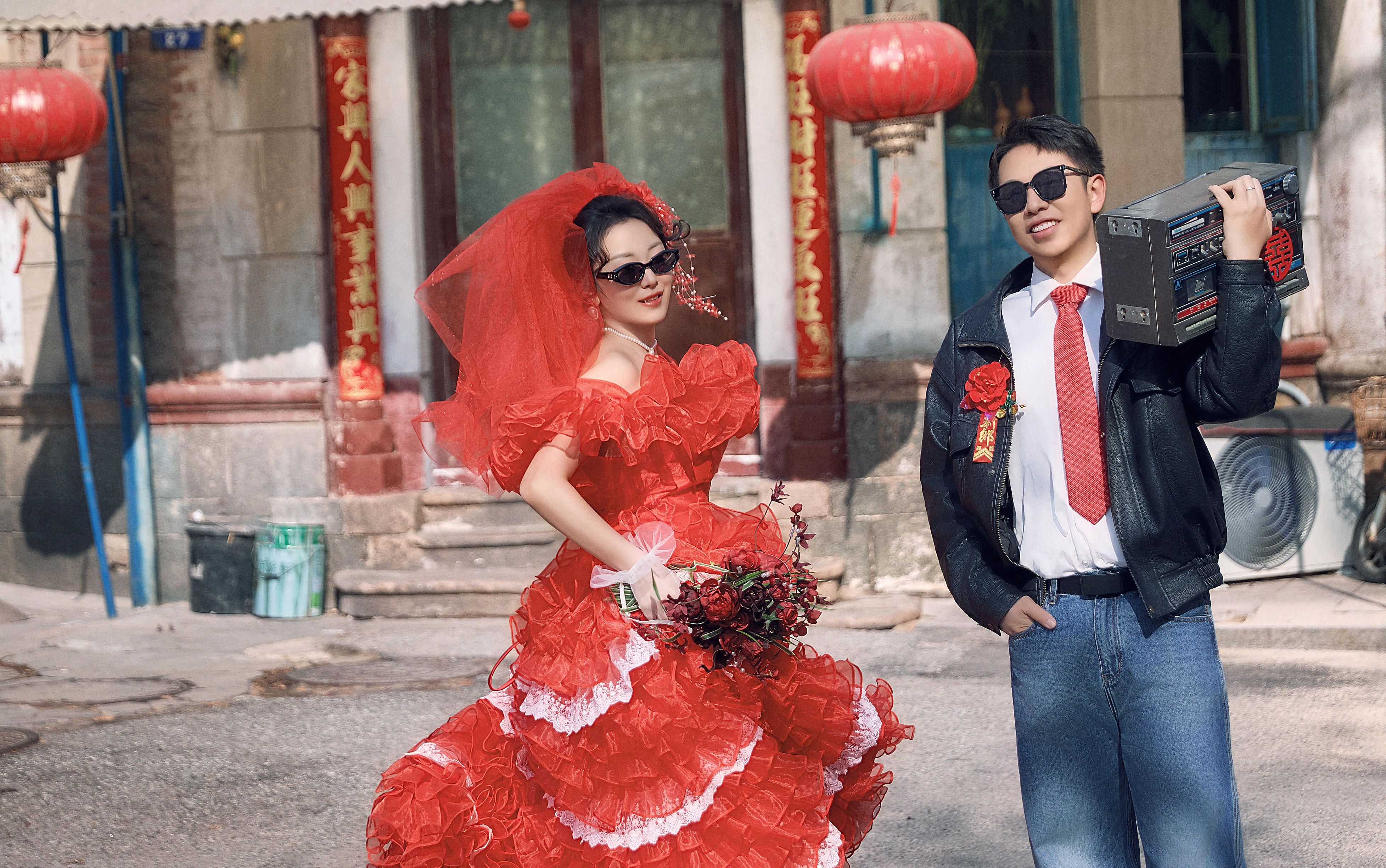 港風喜嫁活人感拉滿/夢回80年代