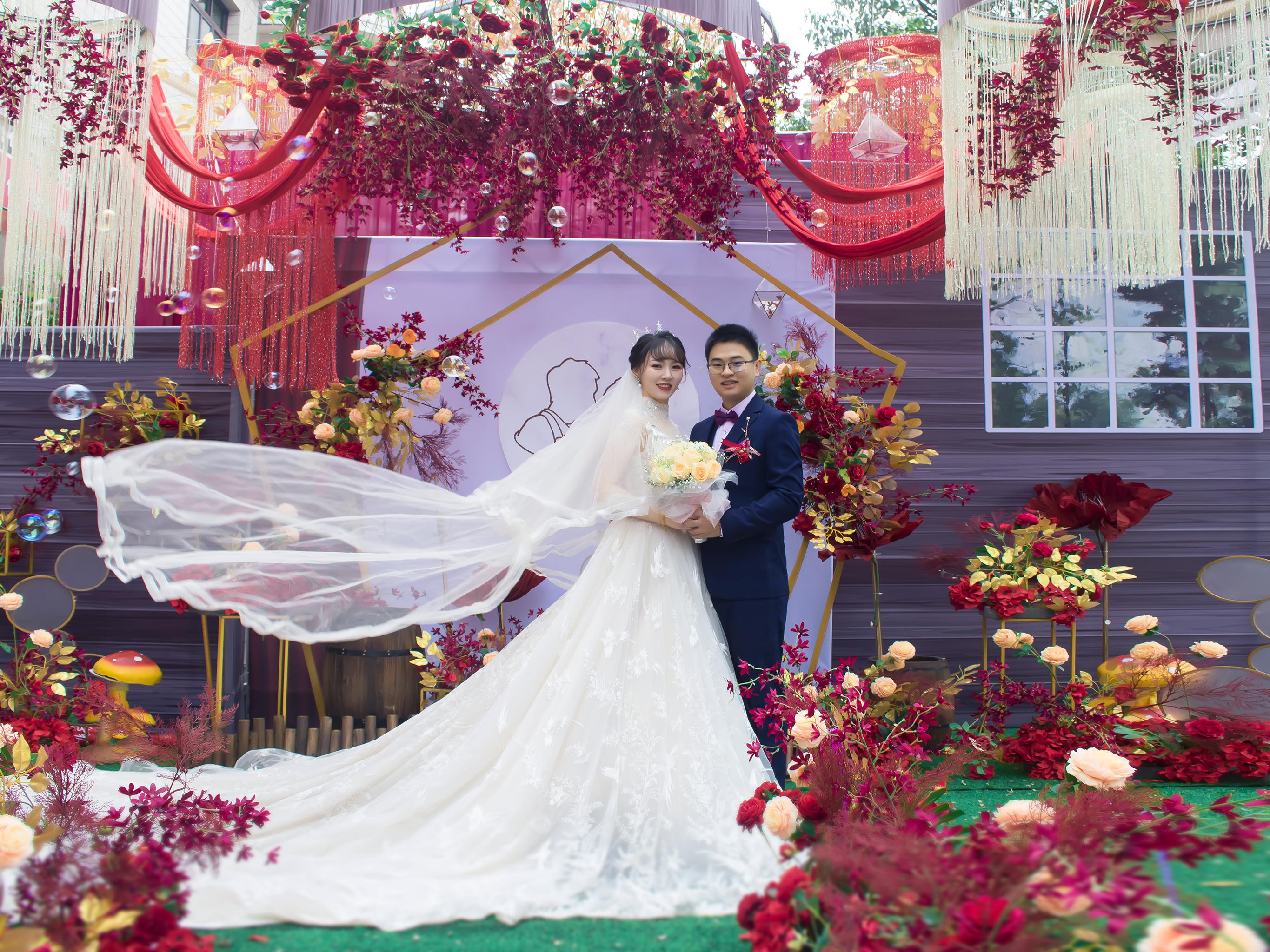 莲花户外•花艺设计效果满分