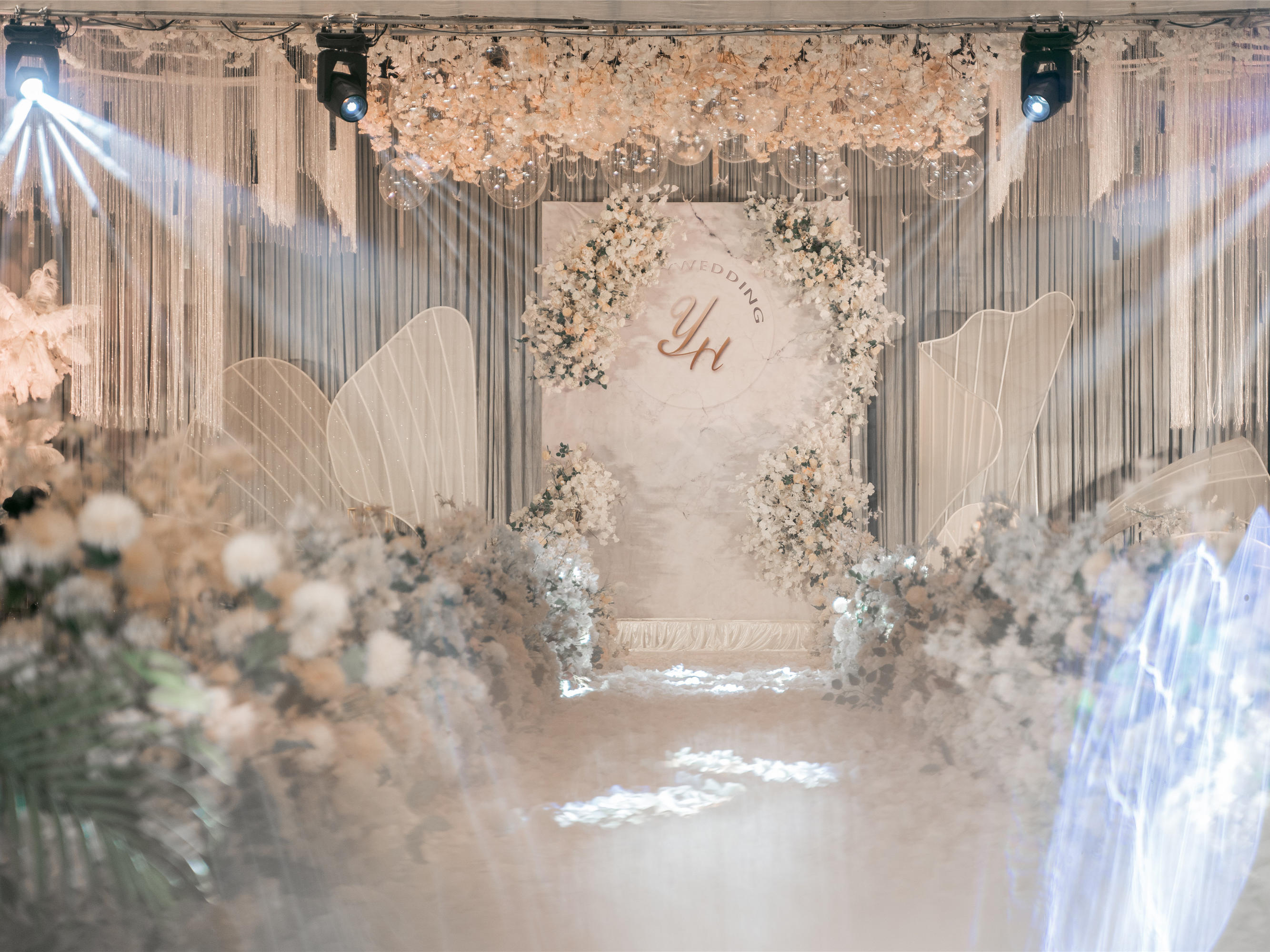 【拉菲婚礼】——香槟色高级感婚礼超值打包套餐