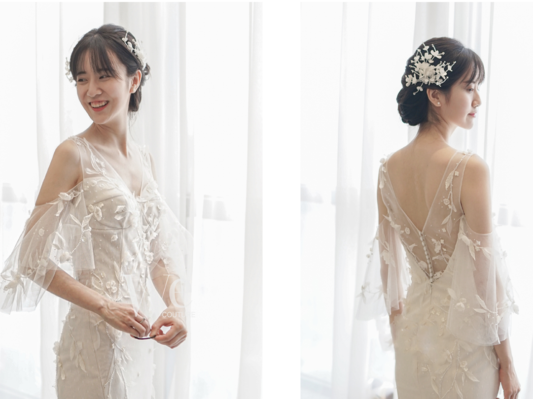 【韩式清新系列】梦幻公主定制婚纱