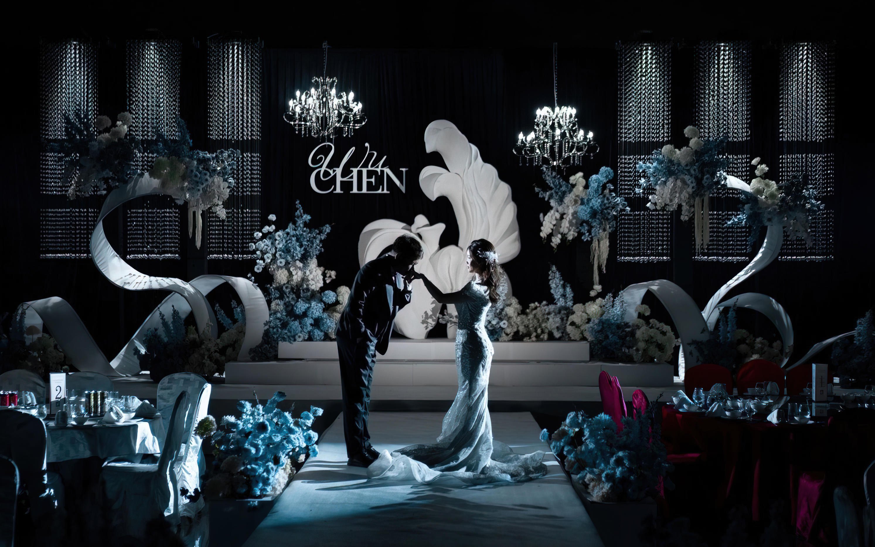 #甜蜜蜜婚禮#水晶秀場(chǎng)風(fēng)