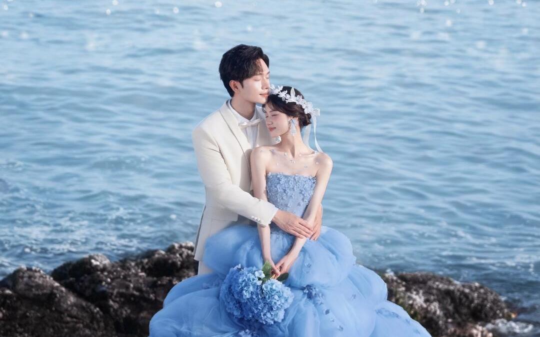海边婚纱照🌊所念皆是浪漫