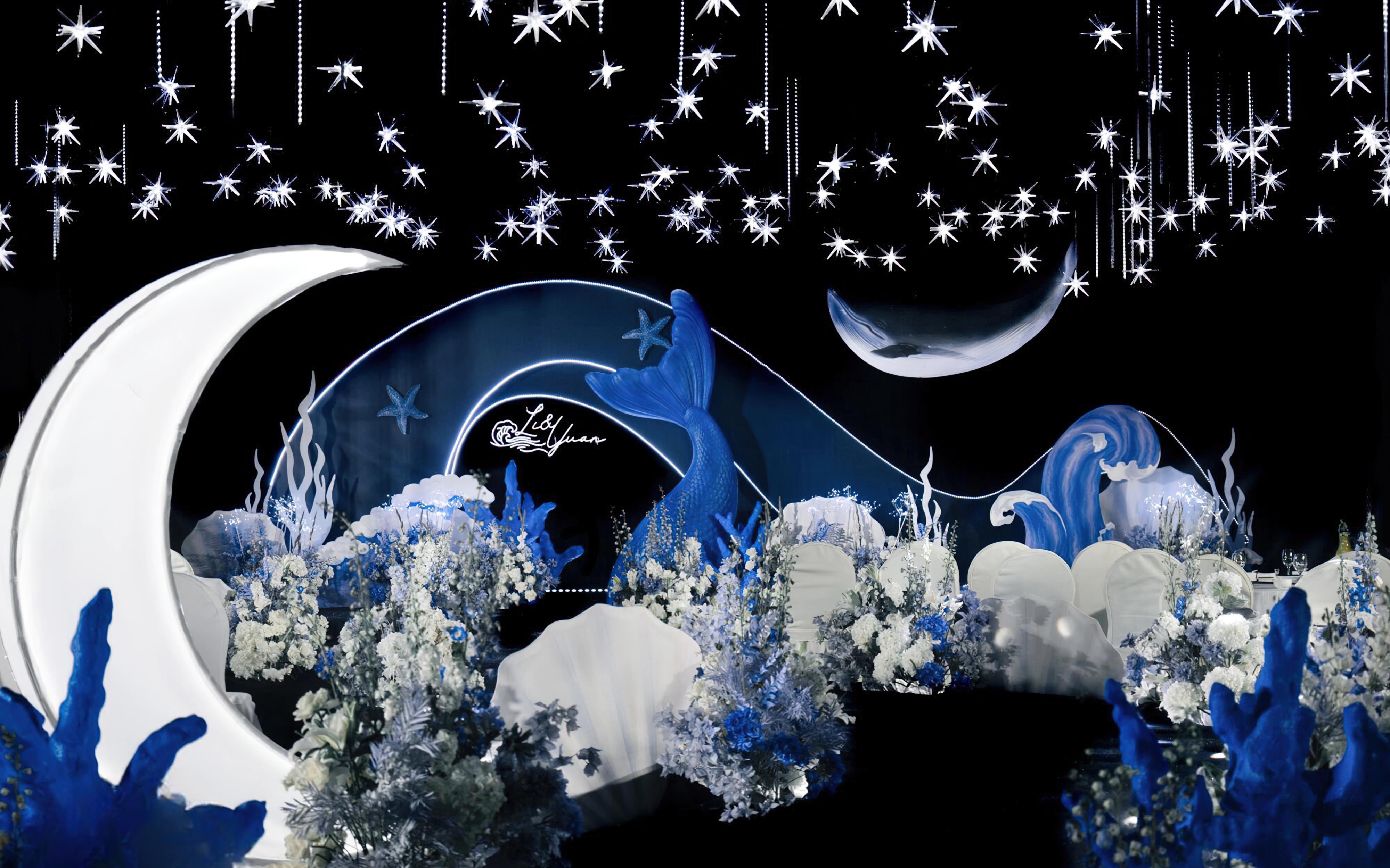 【金博雅婚禮策劃】星空海洋風