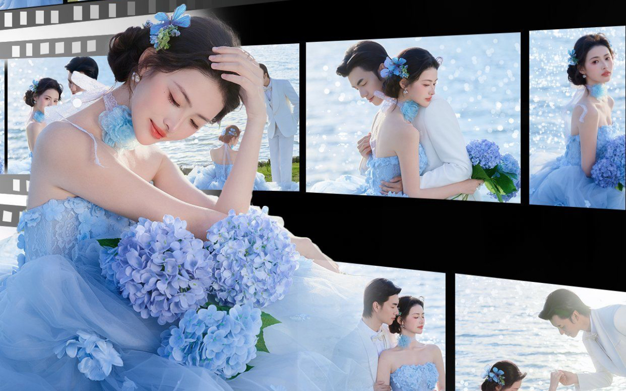 在鄒城也可以拍出來的電影感#鄒城皇冠攝影#鄒城婚