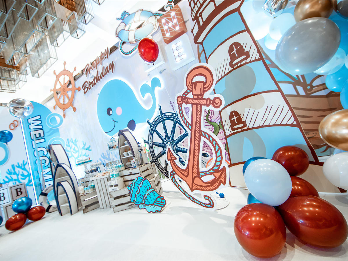 远航小鲸鱼生日主题1111