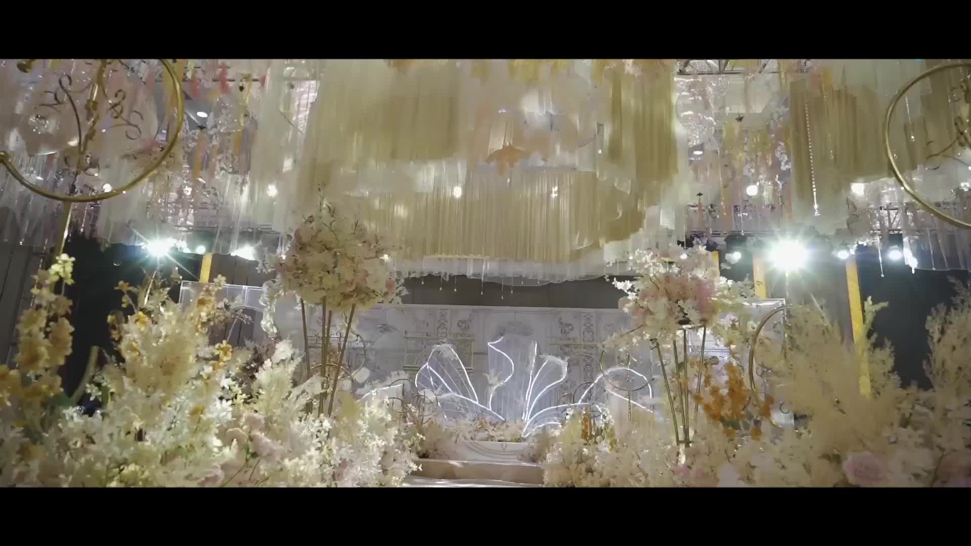 【SOPHIA】私人定制室内香槟色唯美主题婚礼