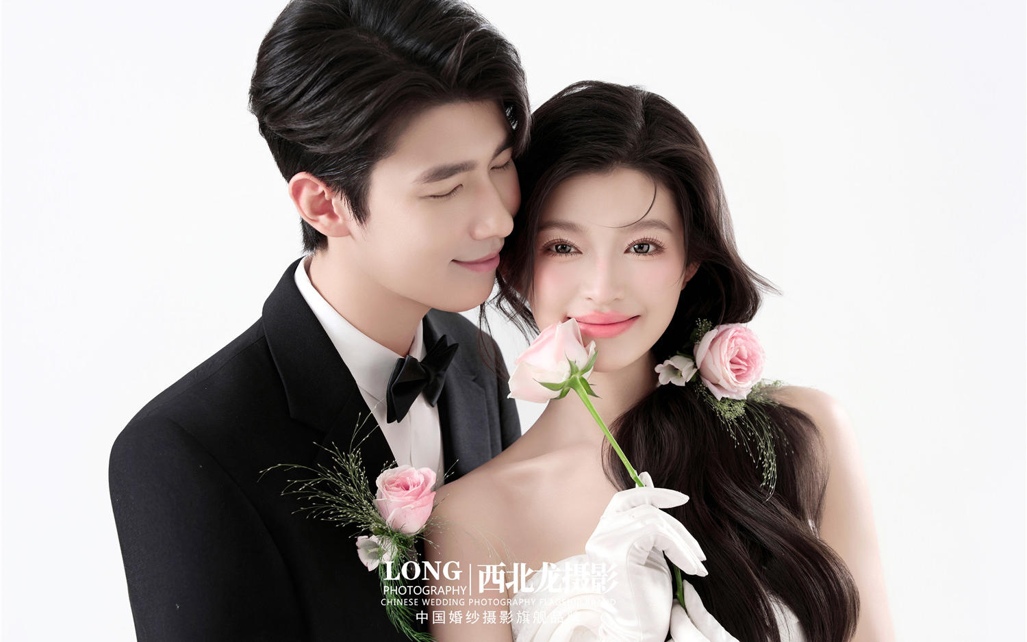 【西北龙摄影】仪式感缎面主纱婚纱照