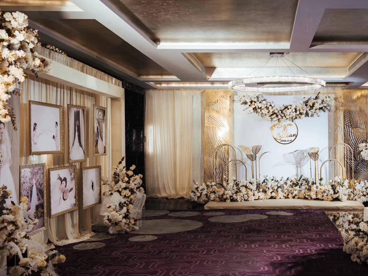 永康高性价比婚礼｜香槟典雅婚礼套餐送四大金刚