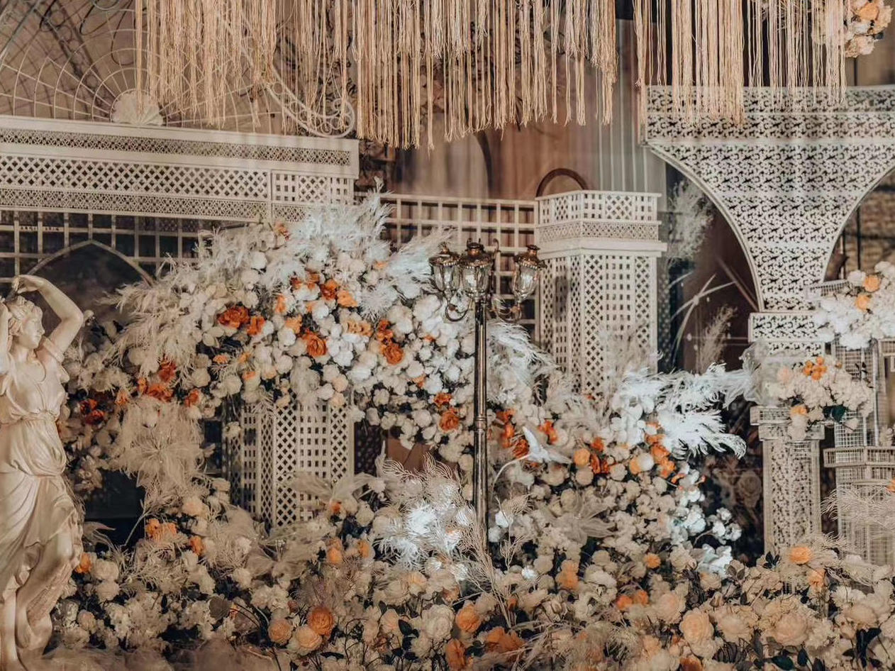 【含四大】欧式奢华宫廷风主题婚礼&含吊顶