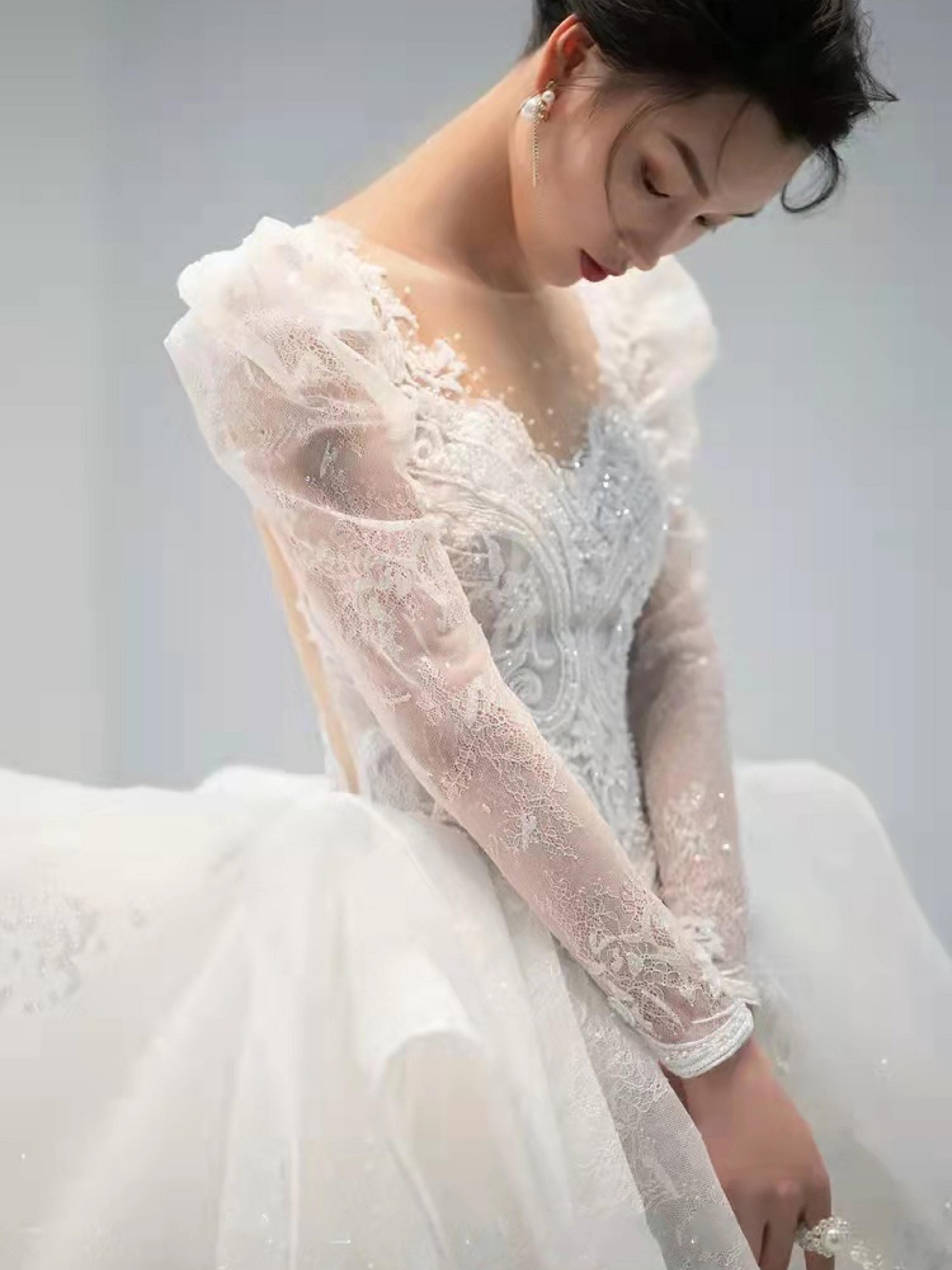 高定设计师主纱+秀禾+礼服+男士定制西装+跟妆