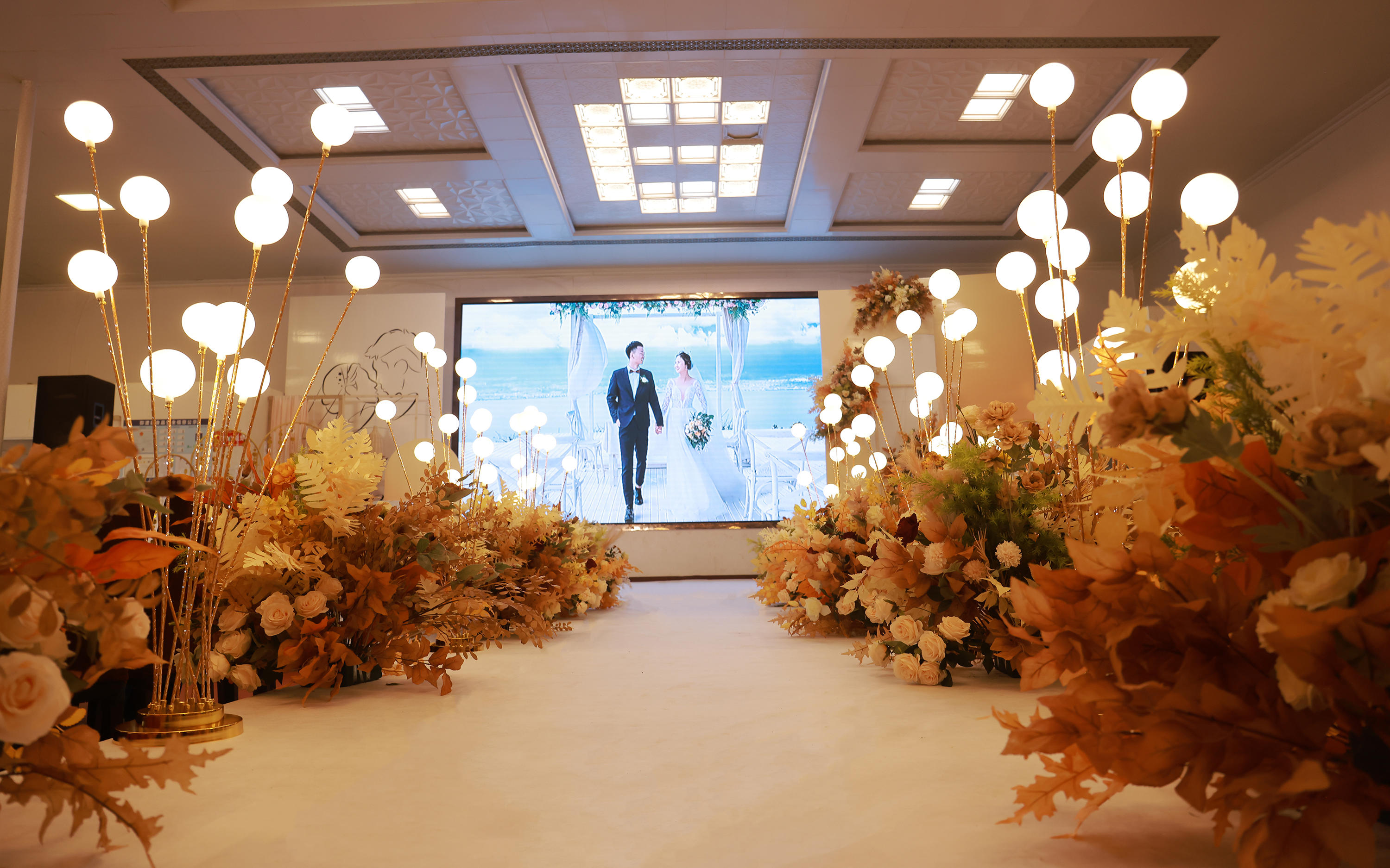 【COOCO婚礼定制】室内小预算婚礼