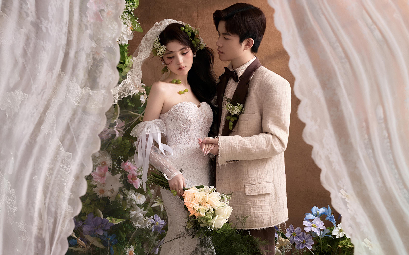 【真实客片】法式婚纱照丨古玺&江盈盈
