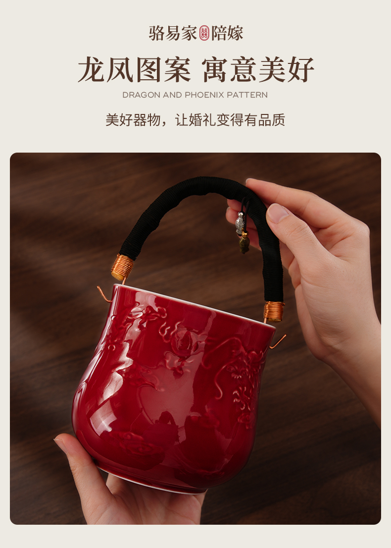 【子孙桶】骆易家德化白瓷子孙桶结婚陪嫁喜桶新娘嫁妆