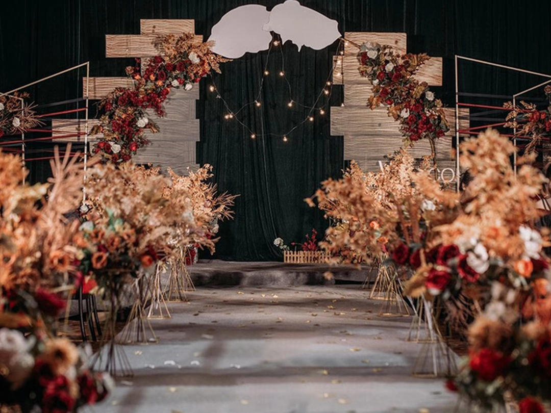 【花慕汐婚礼】小资复古婚礼 含资深四大