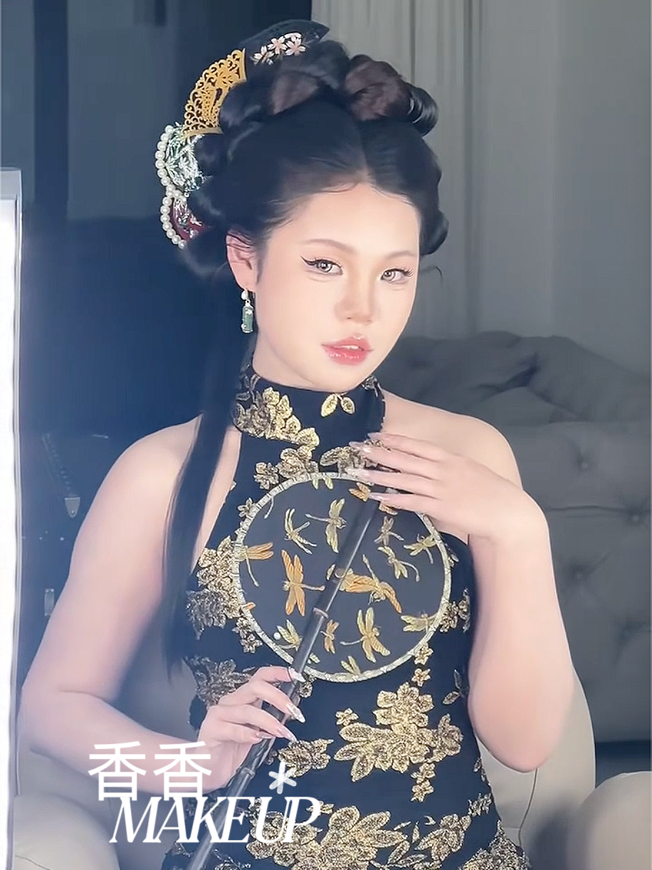 网感新中式婚礼造型❤️