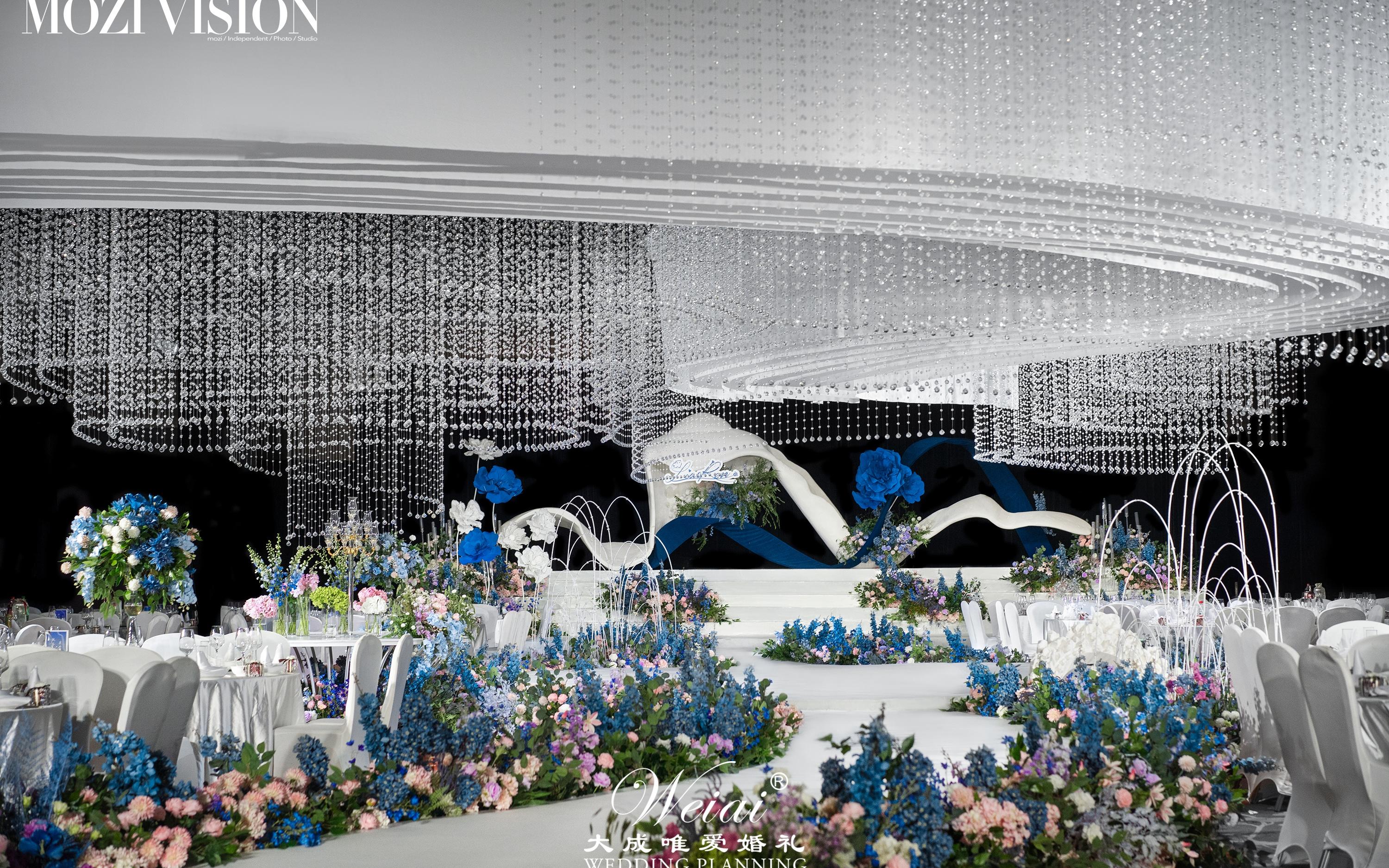 《谧》花园系婚礼/蓝白婚礼/水晶婚礼