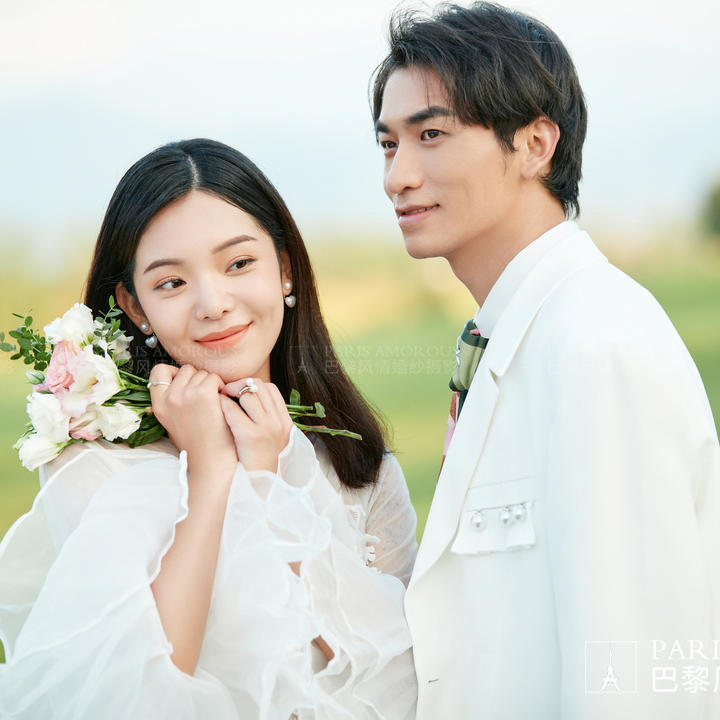 【巴黎风情婚纱摄影】客片：Mr.高&Mrs秦