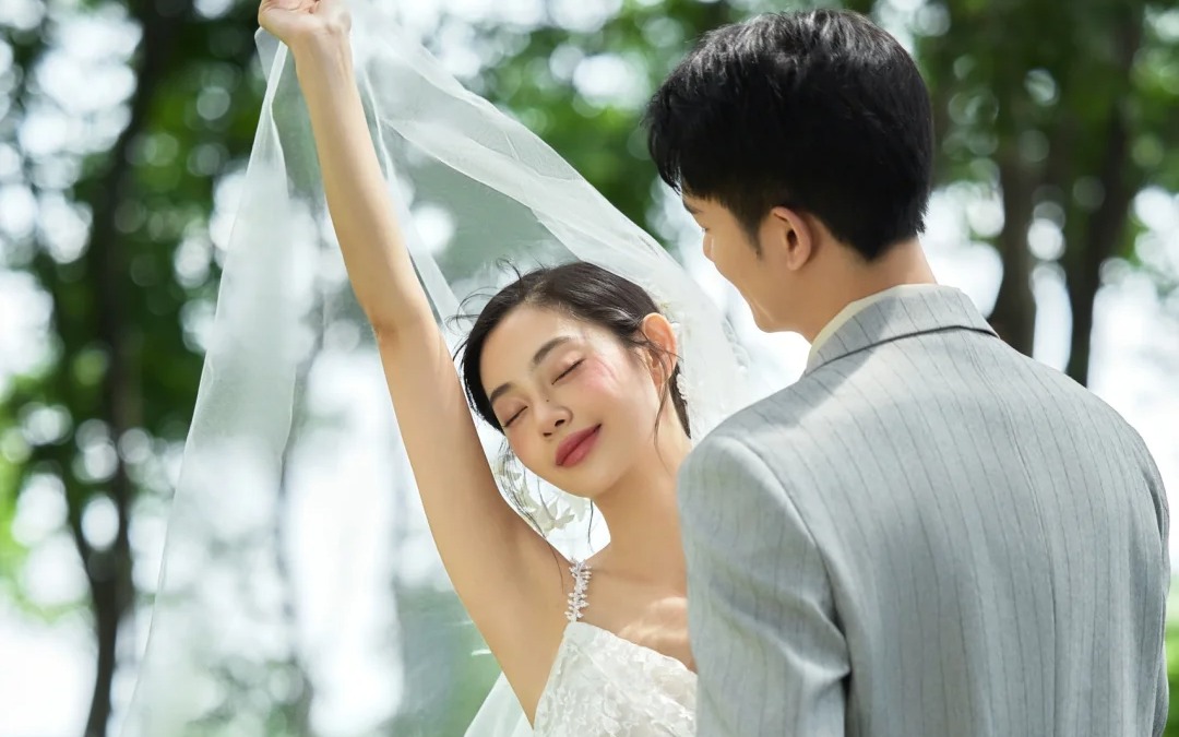 森系婚纱照🍃与夏日的温柔撞个满怀