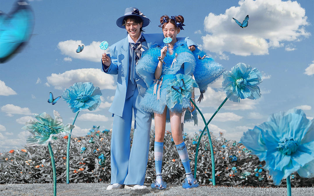 【全新场景】拍婚照送女神单照•速抢+底片全送