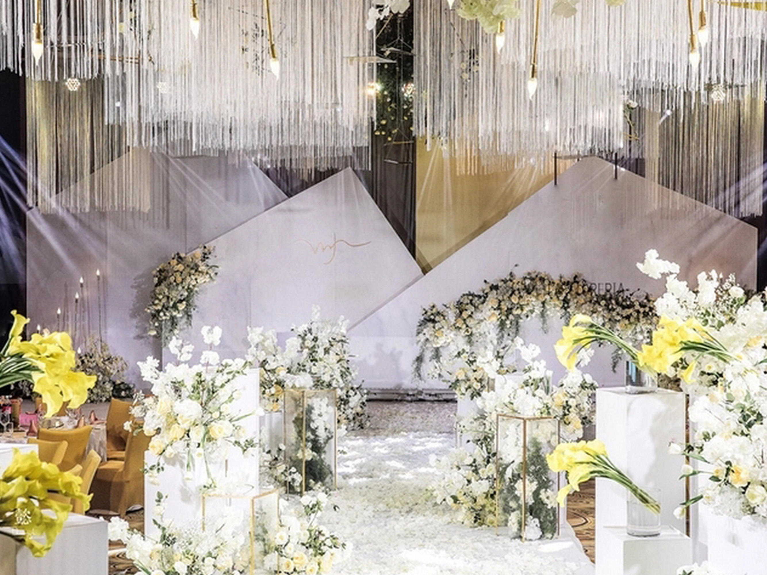 如漆婚礼|暖色系几何套餐