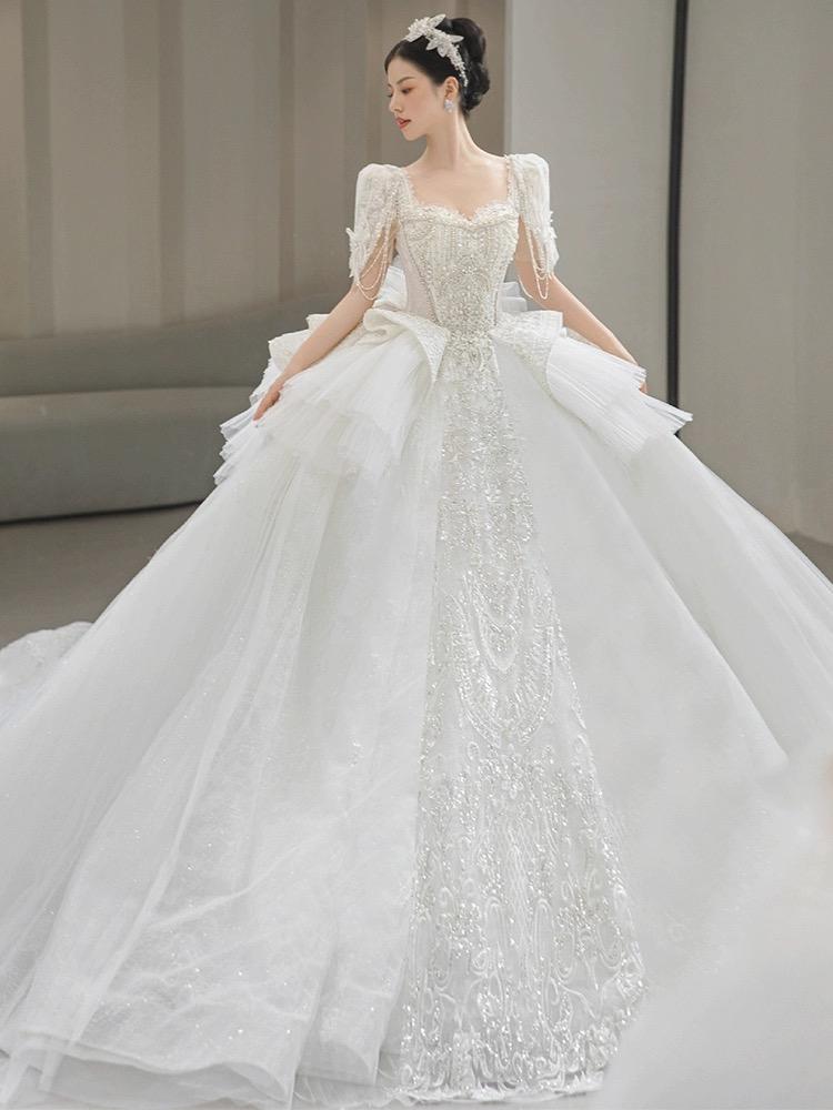 红豆婚纱 / 高定主纱