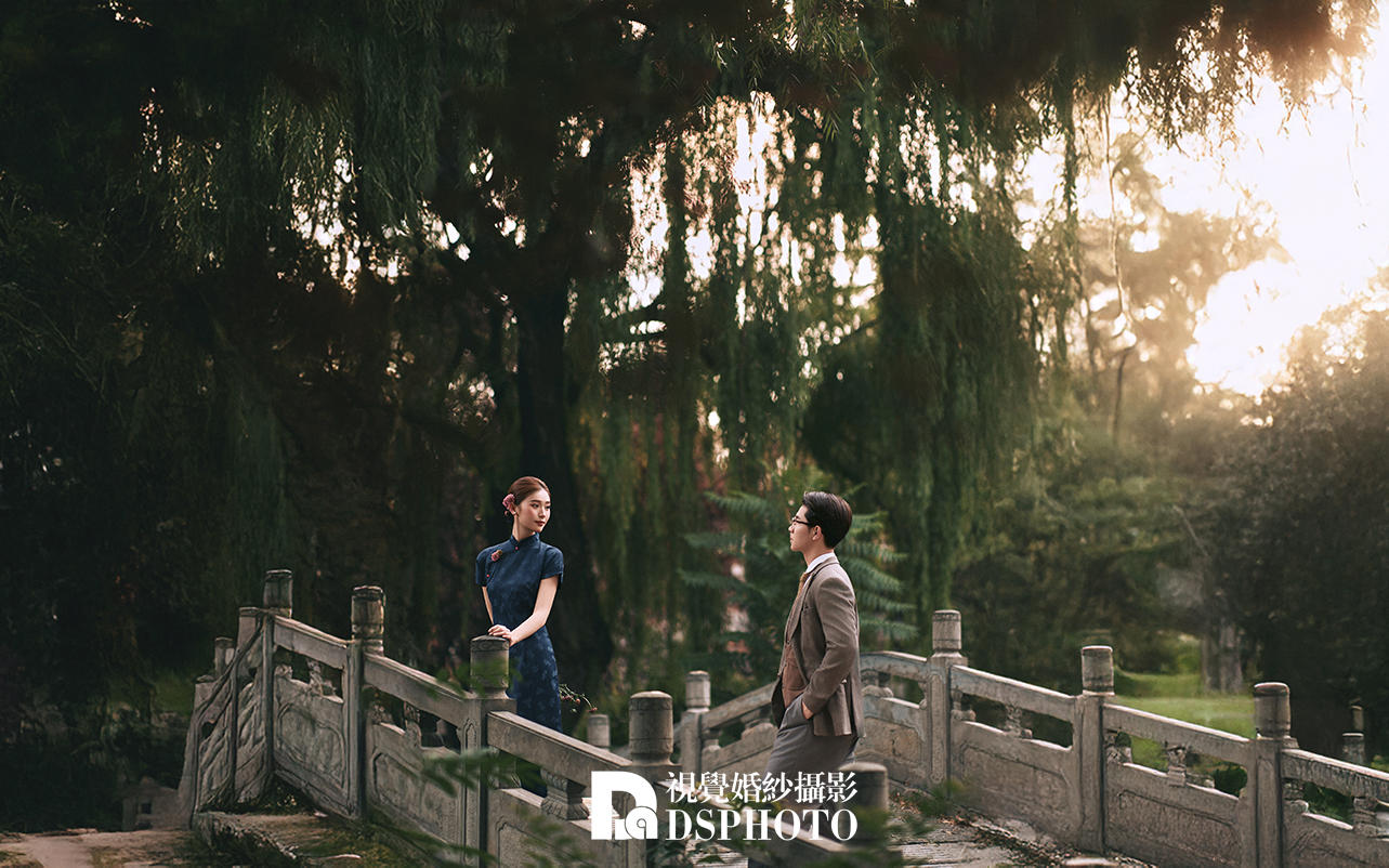 藏在園林里的民國風(fēng)婚紗照｜這才是中式浪漫的天花板