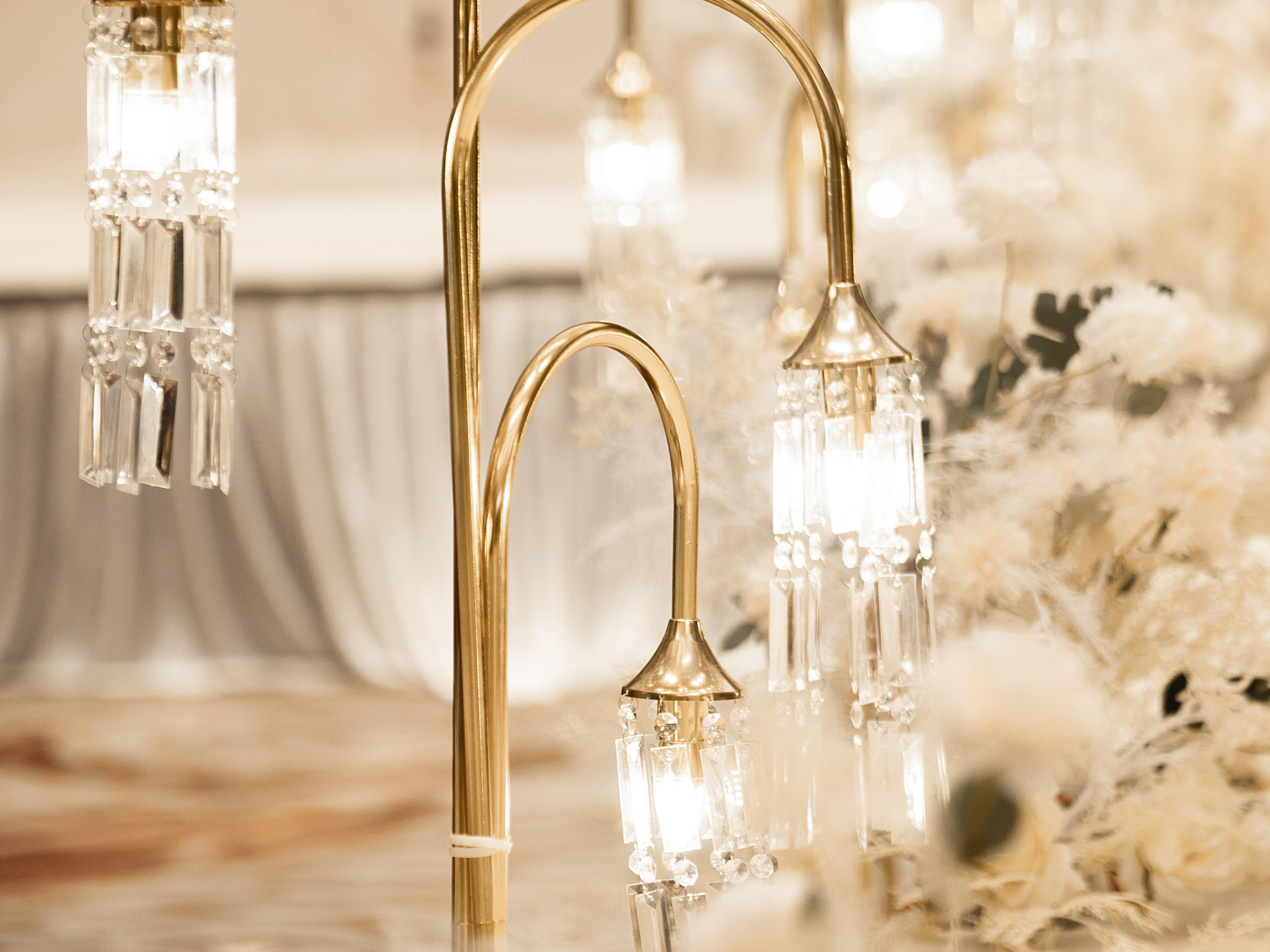 简约大气香槟色系定制婚礼 