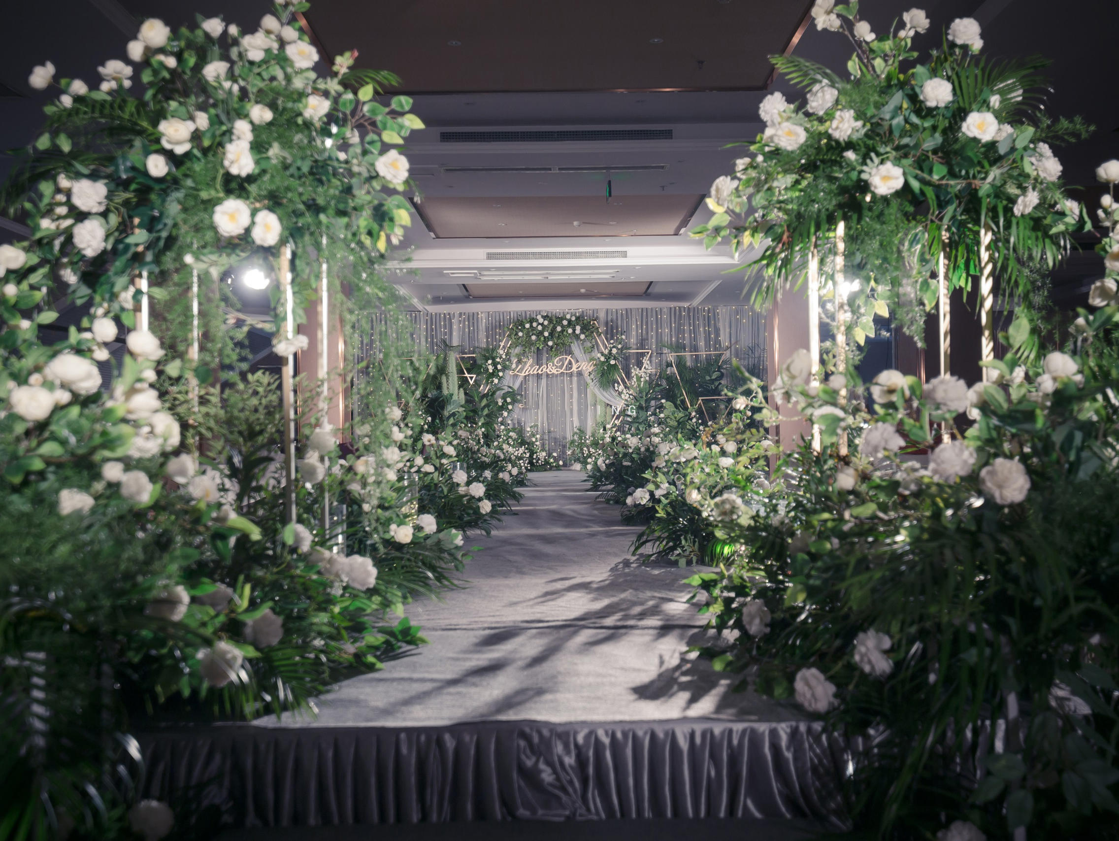 如漆婚礼|白绿色小清新婚礼