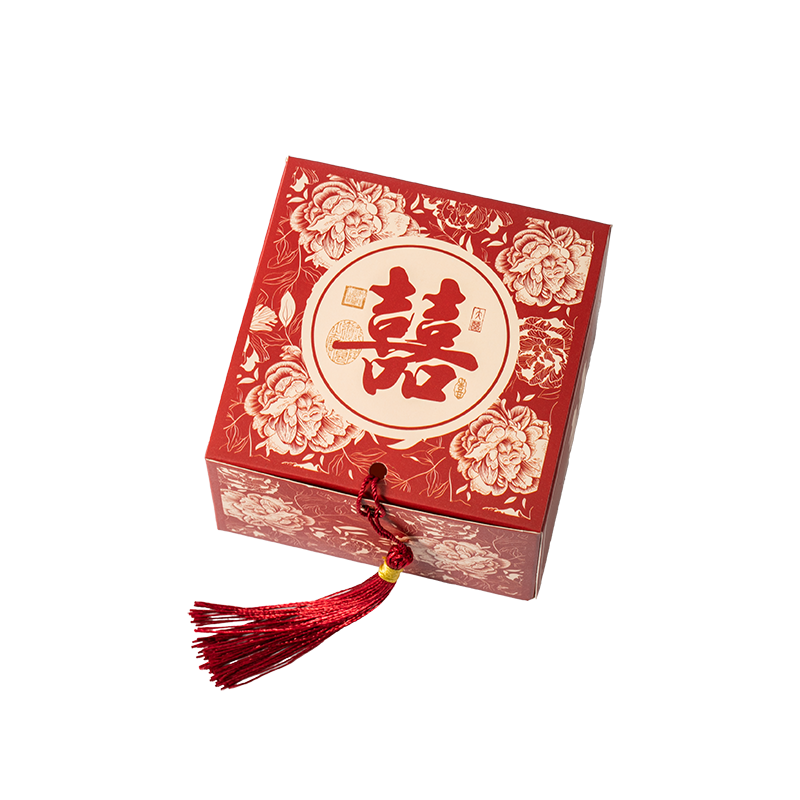包好發(fā)貨 喜糖成品套餐INS風中式支持定制 喜糖+喜糖盒【成品喜糖不支持退換】