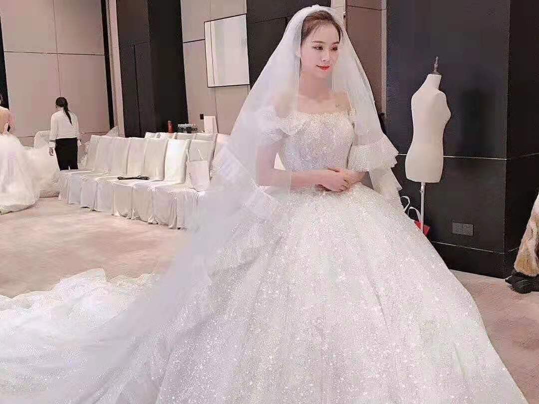 梦幻公主系列定制婚纱+礼服+秀禾服3件套