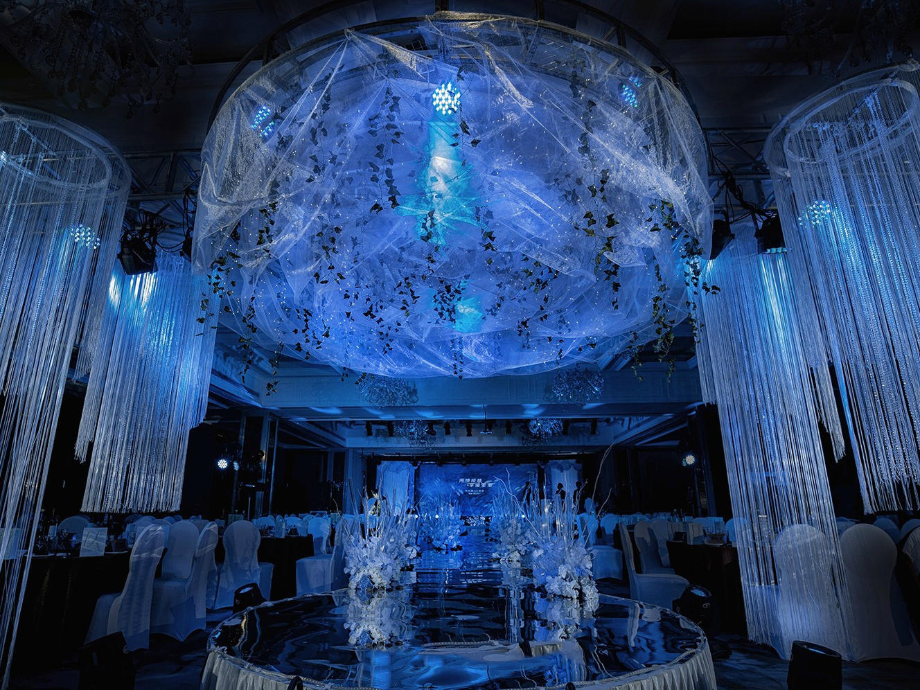 唯美粉蓝/撞色婚礼策划套餐/小预算