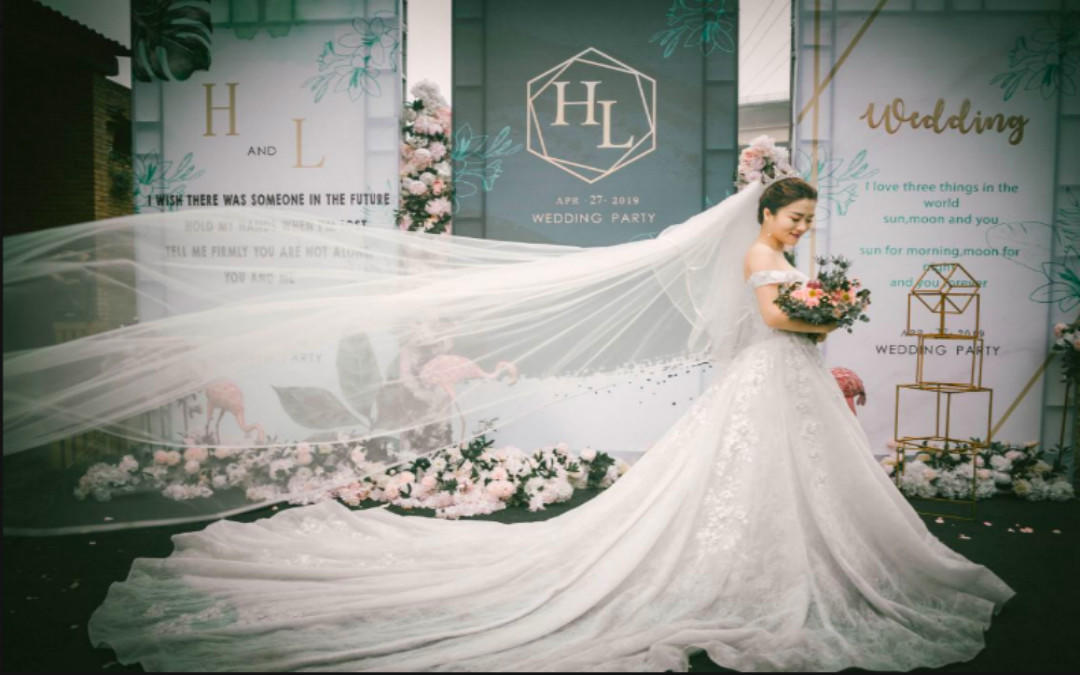 小清新草坪婚礼-一辈子的难忘回忆