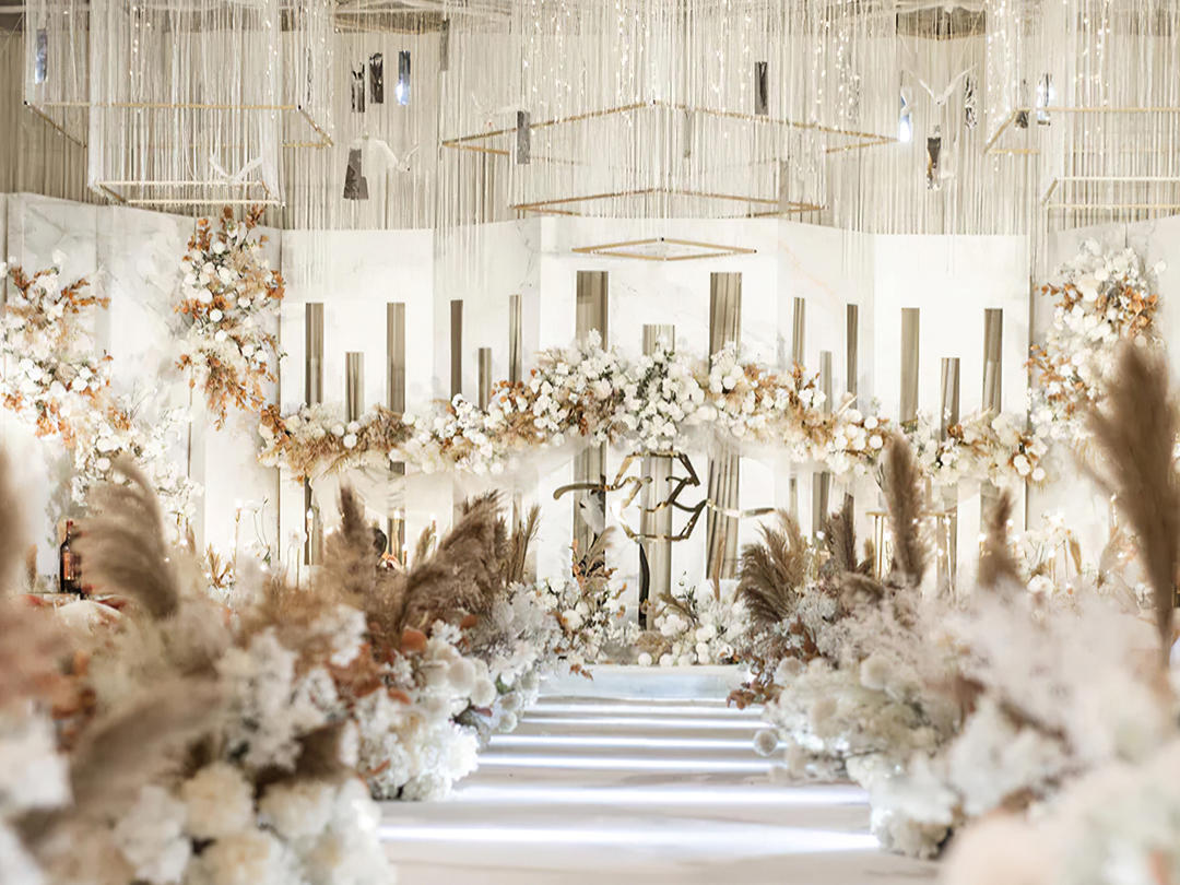 人气白色泰式婚礼+金牌主持+全天摄影