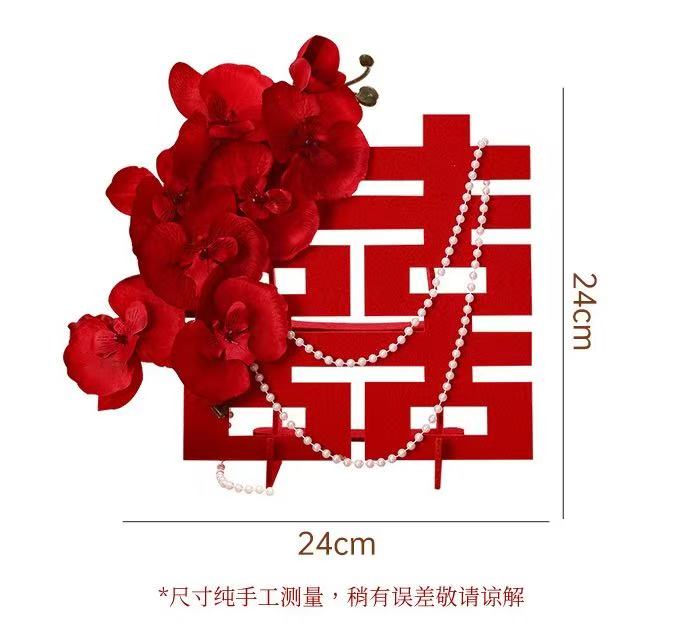 订婚布置花艺摆台