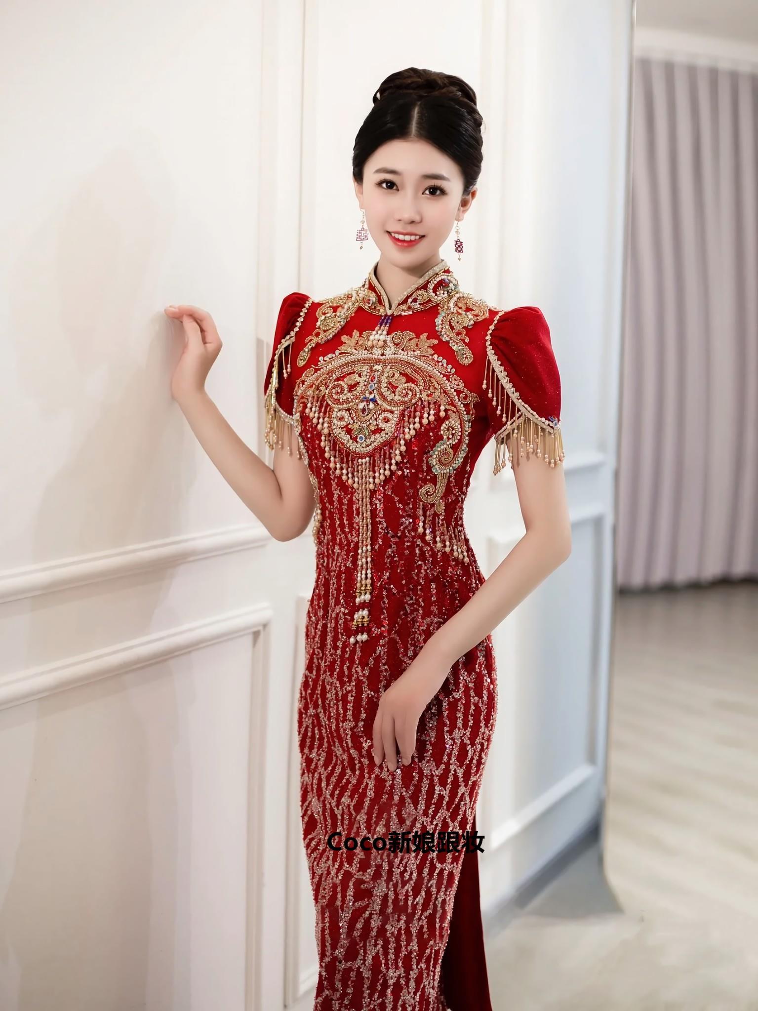 coco新娘跟妆大气端庄秀禾