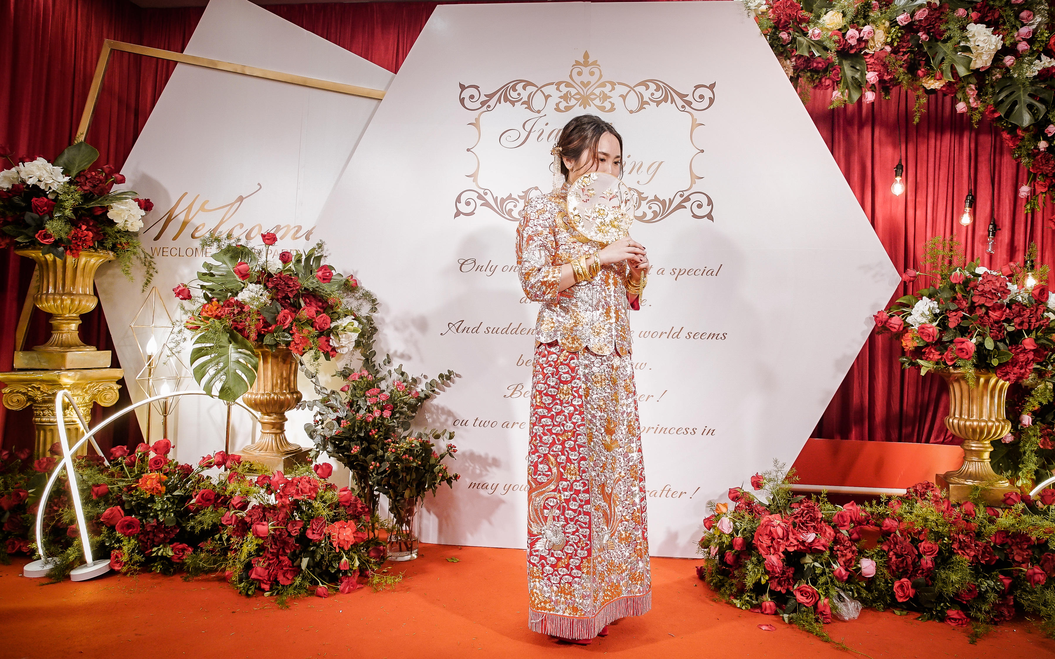 利宾纳婚礼主题：默默地爱