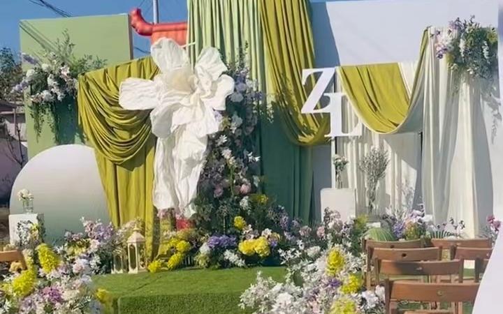 【熙唐婚礼】清新高级的乡村白绿色婚礼