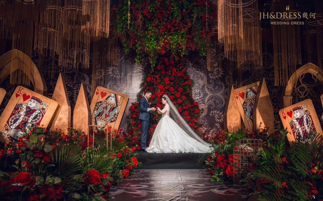 JH&dress#几何婚纱【客片】